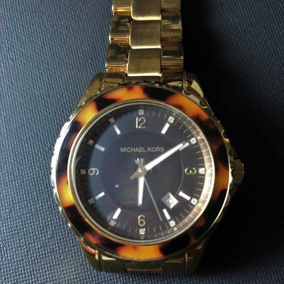 Unisex Michael Kors MK5259 - Gold Plated - Picture 5 of 8